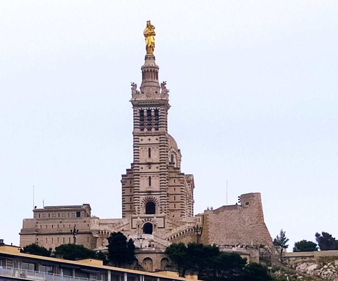 Appartamento T2 Vue Sur La Basilique De Notre Dame De La Garde Marsiglia Esterno foto