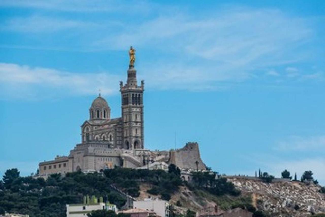 Appartamento T2 Vue Sur La Basilique De Notre Dame De La Garde Marsiglia Esterno foto